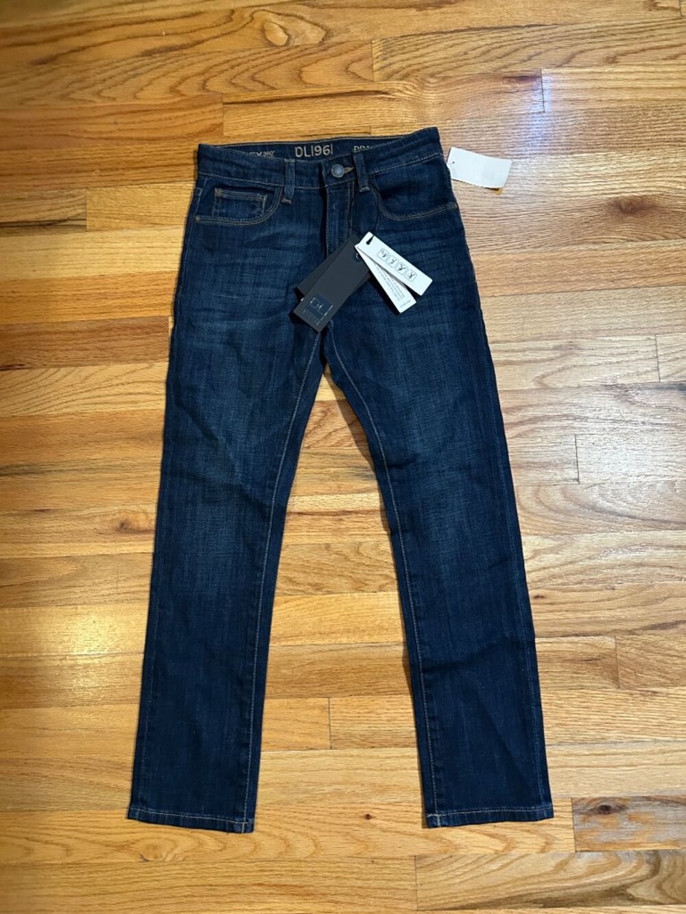NWT Boys DL1961 Blue (Item-9) Dark Wash Brady Slim Jeans 7